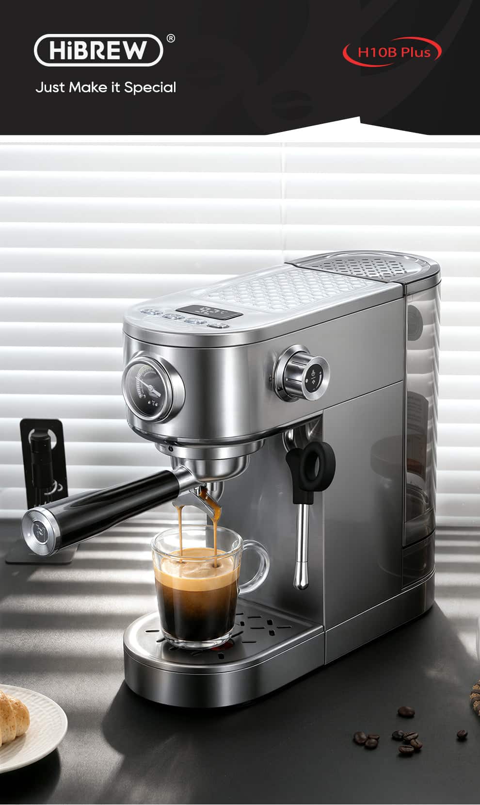 HiBREW H10B Plus Coffee Machine: A Professional Espresso Experience at Home 17 HiBREW H10B Plus Coffee Machine