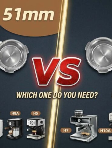 51mm vs 58mm Portafilter: A Complete Guide for HiBREW Home Baristas 85 51mm vs 58mm Portafilter