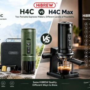 HiBREW H4C Max VS H4C Portable Coffee Maker