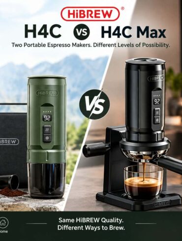 HiBREW H4C Max VS H4C Portable Coffee Maker