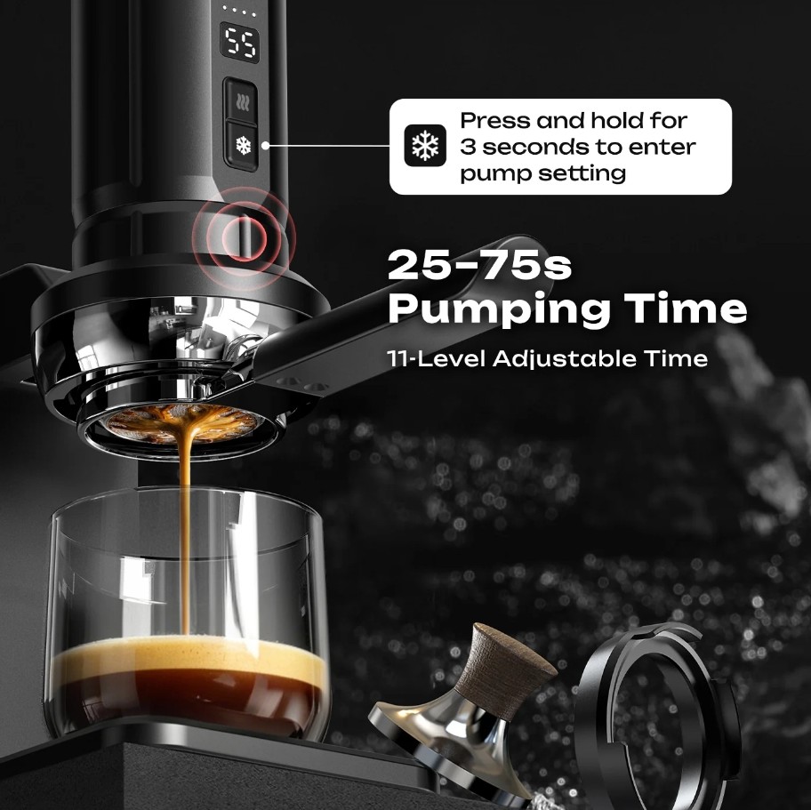 HiBREW H4C Max Portable Coffee Maker: Professional Espresso Anywhere 21 HiBREW H4C MAX Portable Coffee Maker