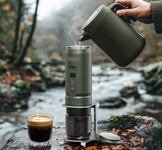 Best Coffee Maker for Camping: Portable Espresso vs Traditional Camping Coffee 45 HiBREW H4C Portable Coffee Maker