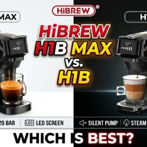 HiBREW H1B vs H1B Max coffee machines