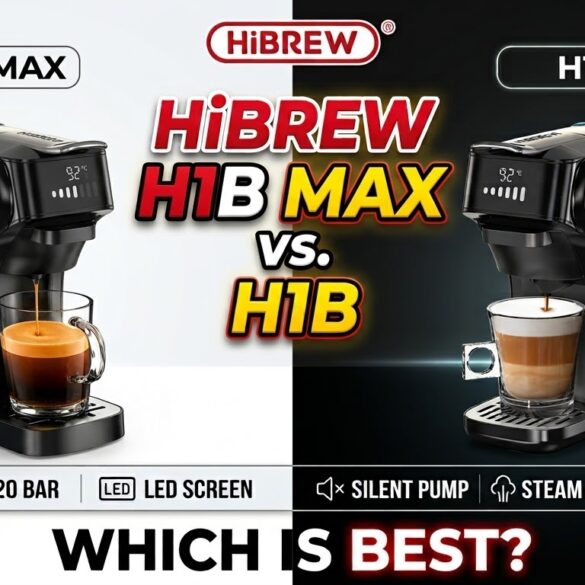 HiBREW H1B vs H1B Max coffee machines