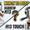 HiBREW H13 vs H13 Touch espresso machines