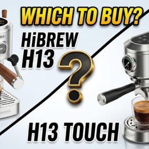 HiBREW H13 vs H13 Touch espresso machines