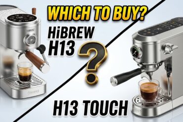 HiBREW H13 vs H13 Touch espresso machines