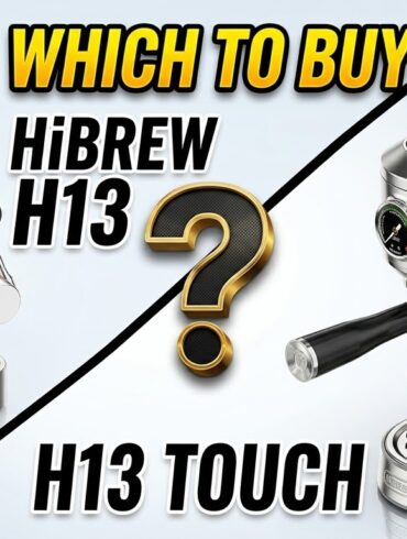 HiBREW H13 vs H13 Touch espresso machines