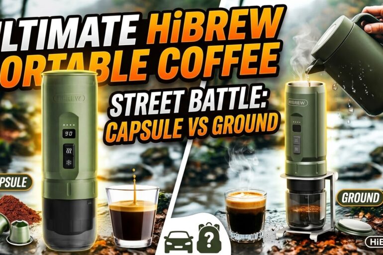 Portable Coffee Machines: Enjoy Espresso at Home and Outdoors 49 HiBREW H4C Portable Coffee Maker