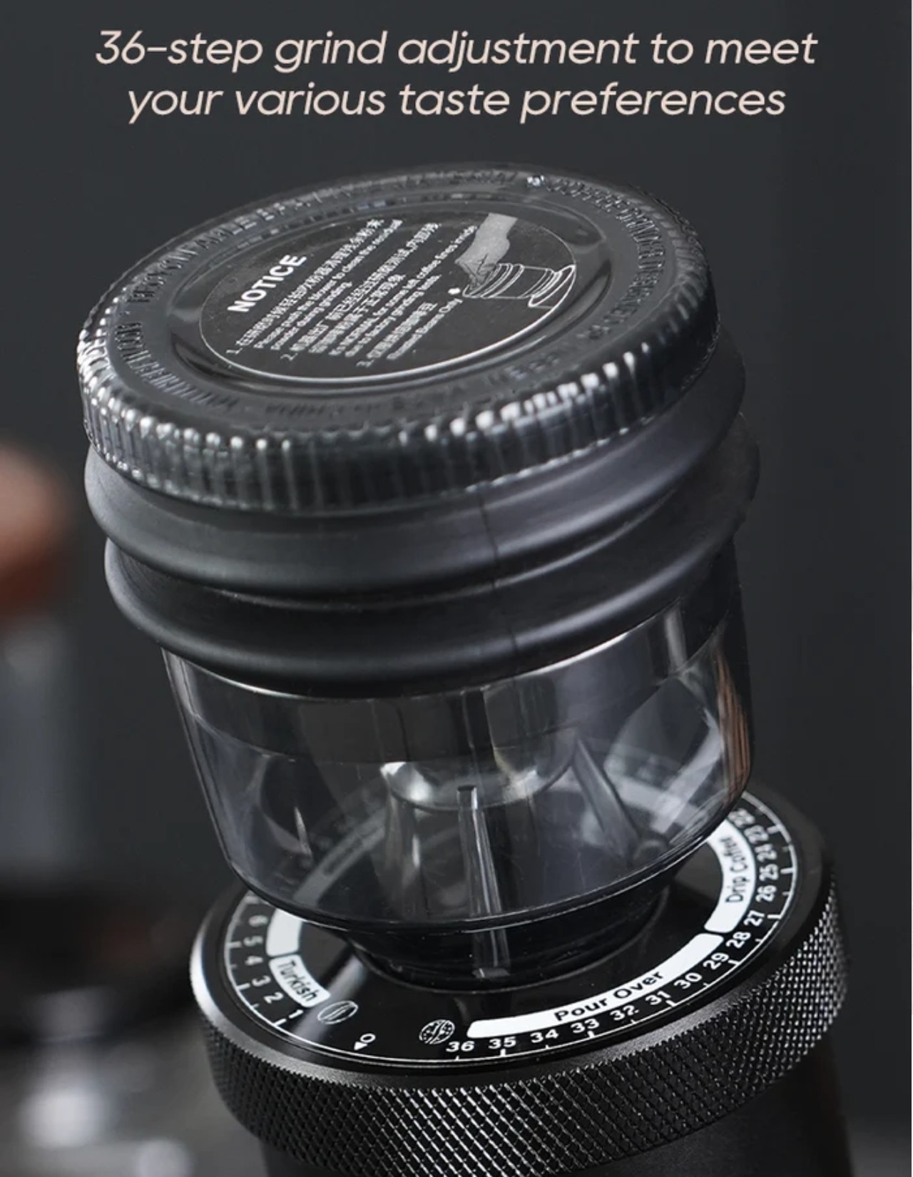 HiBREW G5A Coffee Grinder: Features, Grind Settings, and Specifications 18 HiBREW G5A Coffee Grinder