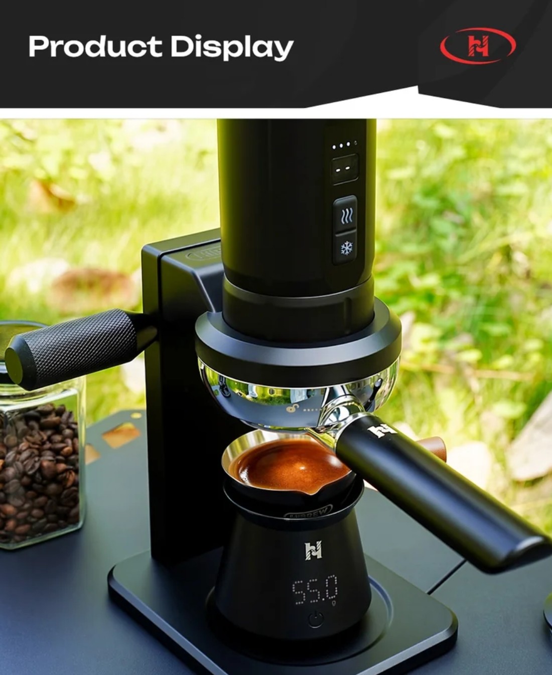 HiBREW Round Electronic Scale
